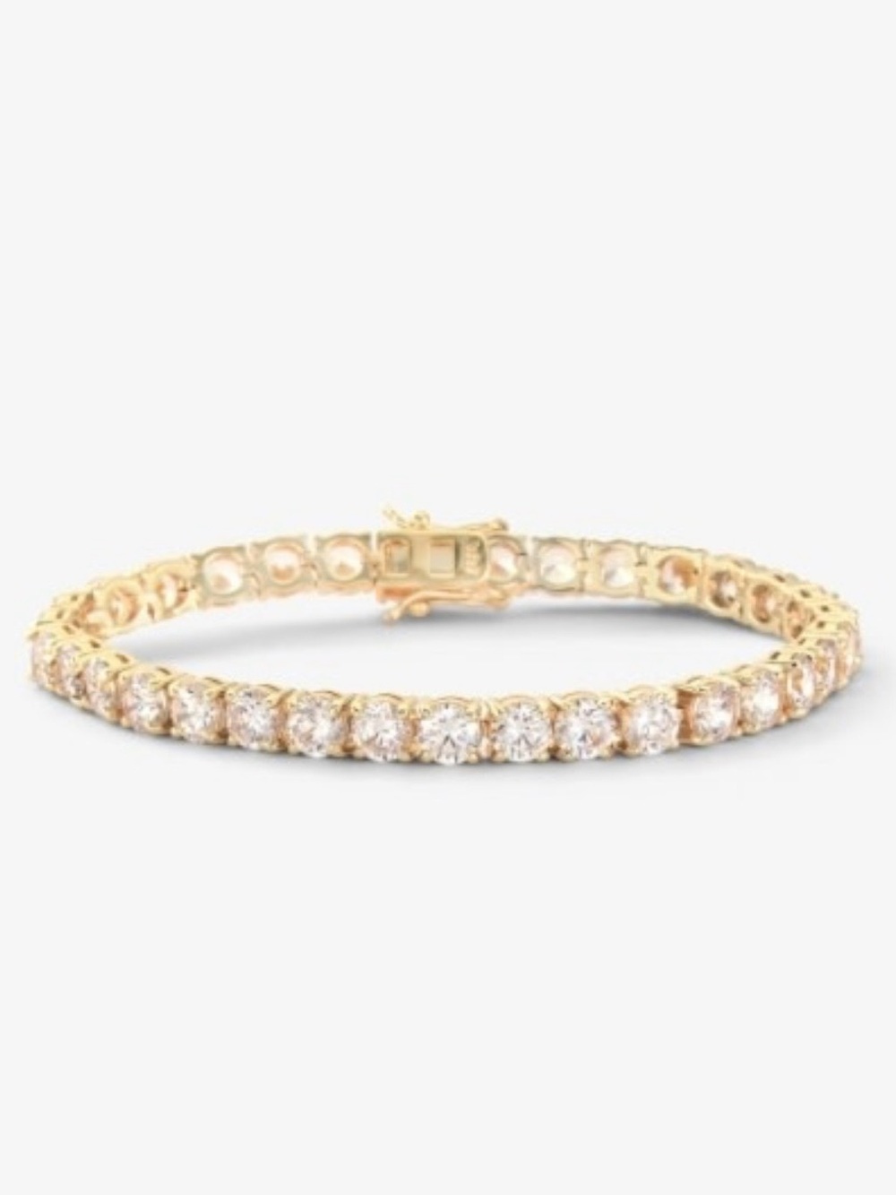 NWT Melinda Maria Gold “Mama Heiress Tennis Bracelet”